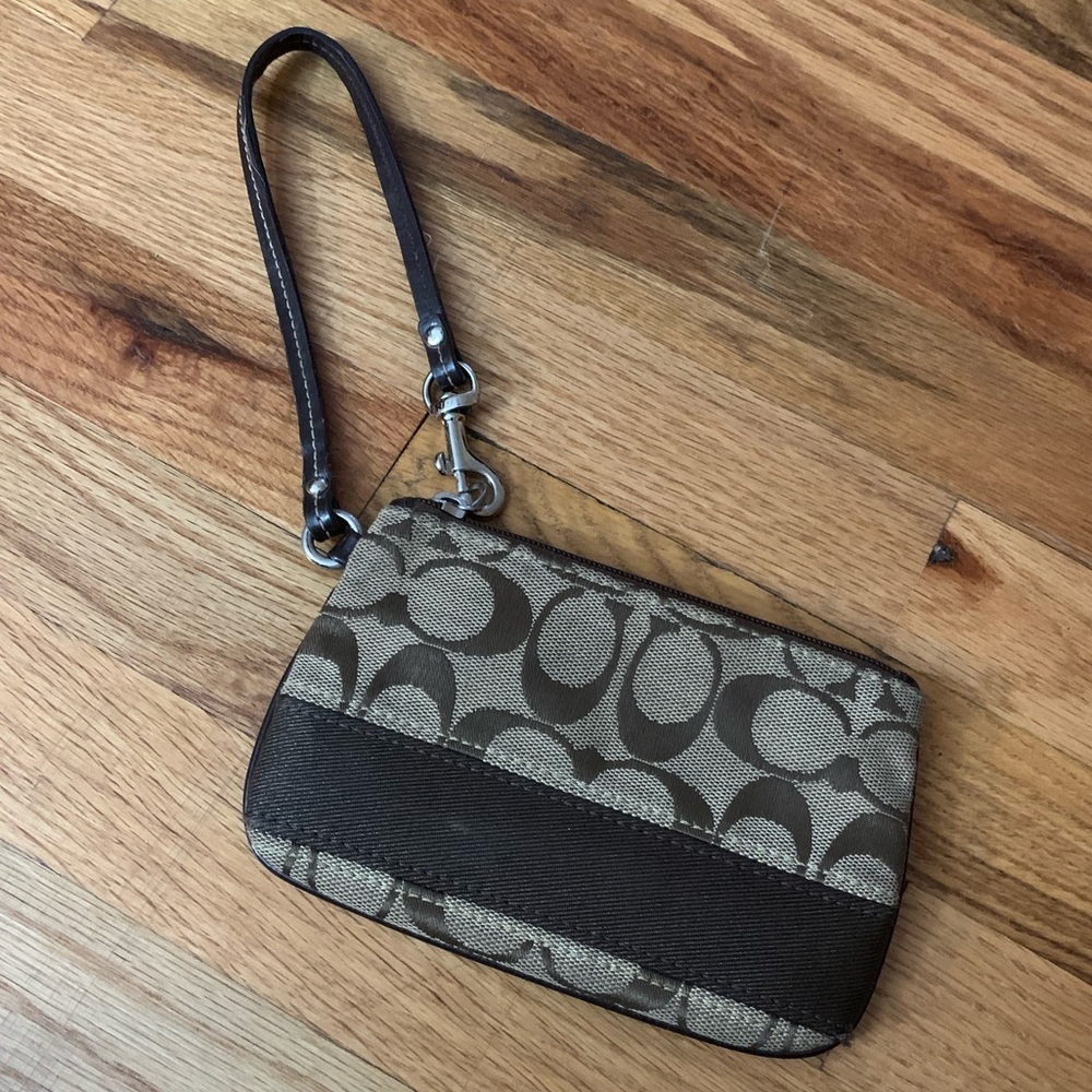 COACH wristlet
